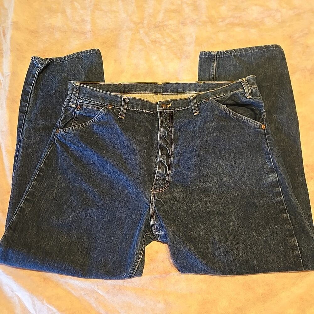Vintage Gauchos Jeans Made In USA 1970s Very Rare Mens Sz 38x29